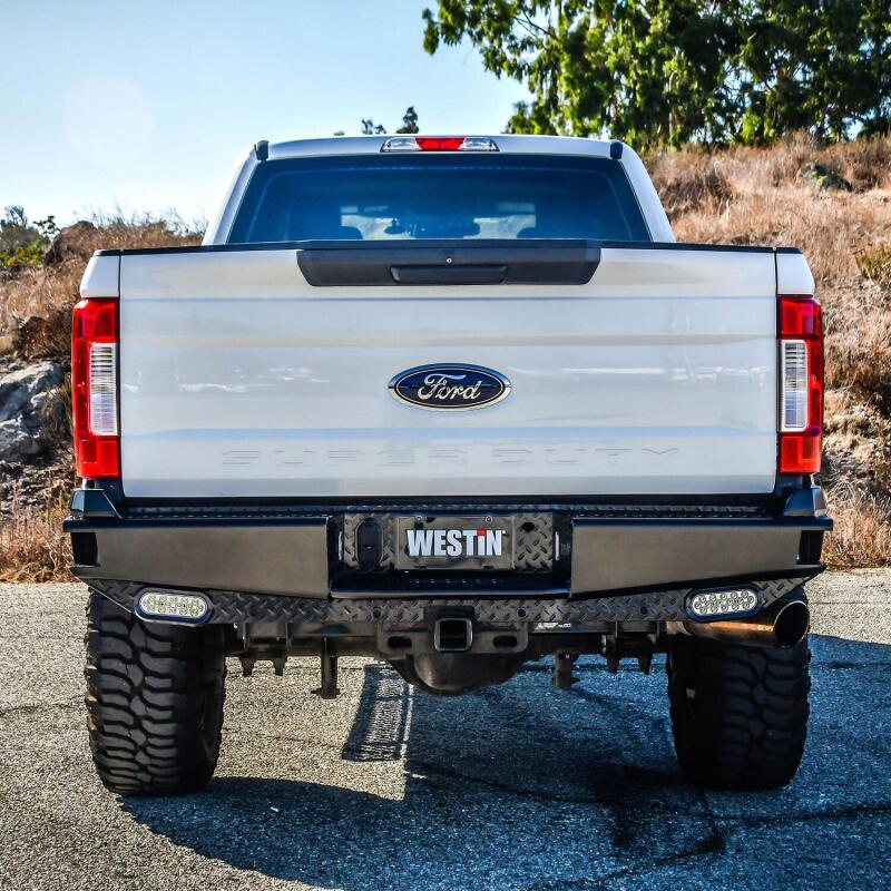 WES HDX Rear Bumpers - Westin 17-21 Ford F-250/350 HDX Bandit Rear Bumper - Black