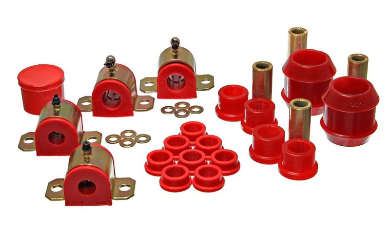 ES Hyper-Flex Sets - Red - Energy Suspension 00-05 Toyota Celica Red Hyper-Flex Master Bushing Set