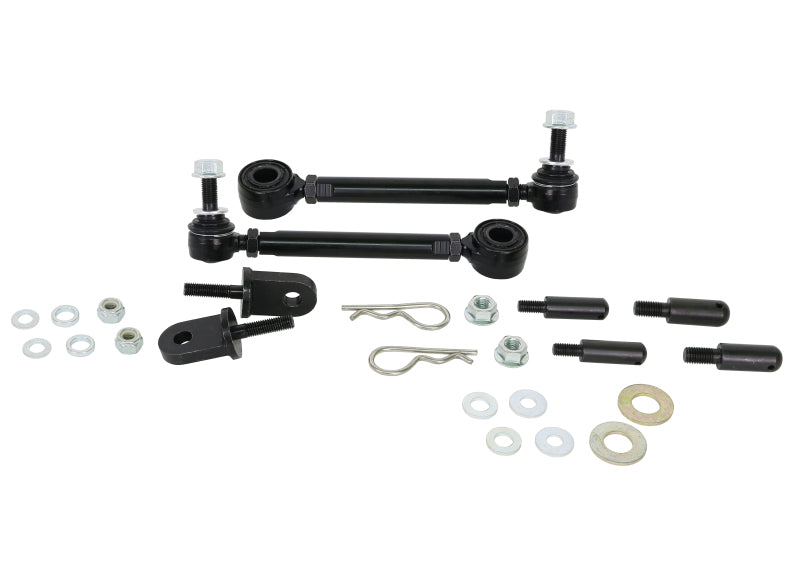 WL Sway Bar Links - Whiteline 98-06 Jeep Wrangler Front Sway Bar Link Kit