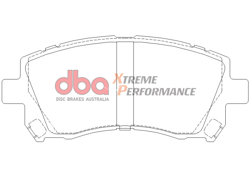 DBA XP650 Brake Pads - DBA 02-03 Subaru WRX / 98-01 Subaru Impreza XP650 Front Brake Pads