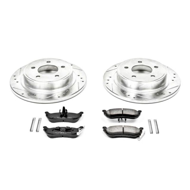 PSB Z23 Evolution Kit - Power Stop 04-08 Chrysler Pacifica Rear Z23 Evolution Sport Brake Kit