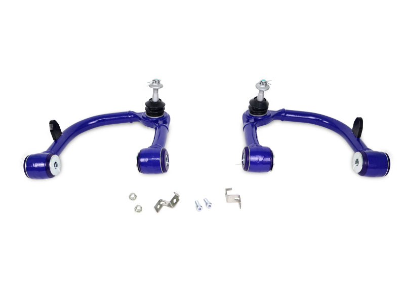 SPR Control Arms - Front - SuperPro 24+ Toyota Tacoma/Land Cruiser / Lexus GX550 Fixed Offset Upper Control Arms