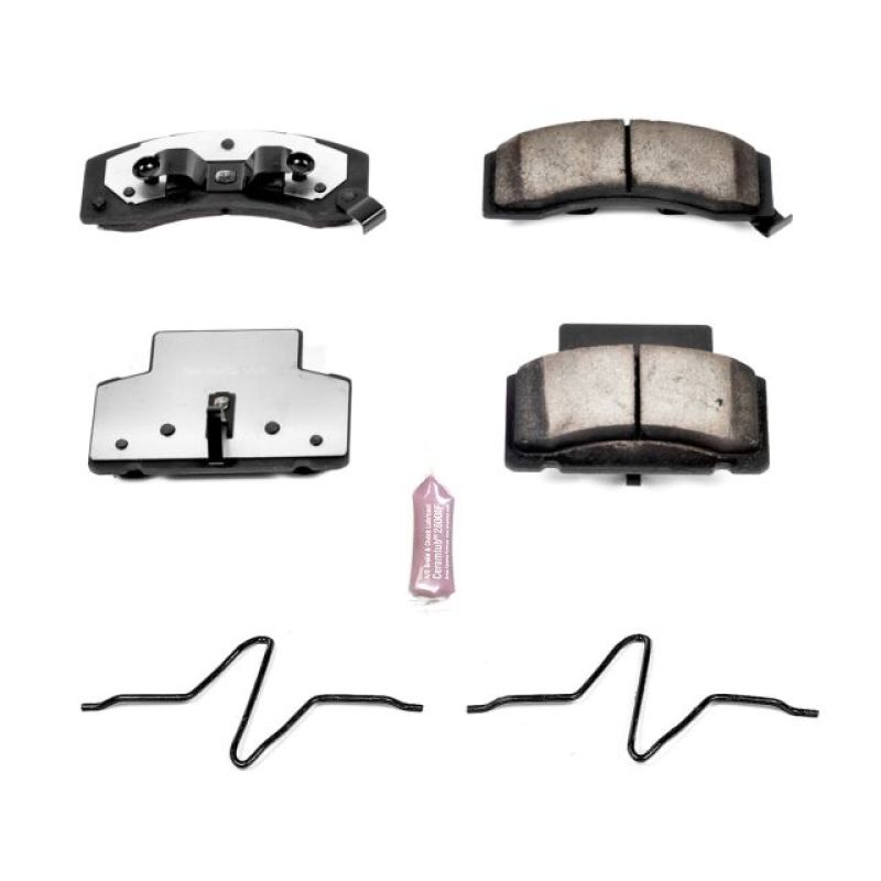 PSB Z36 Truck & Tow Brake Pads - Power Stop 91-00 Chevrolet C3500 Front Z36 Truck & Tow Brake Pads w/Hardware