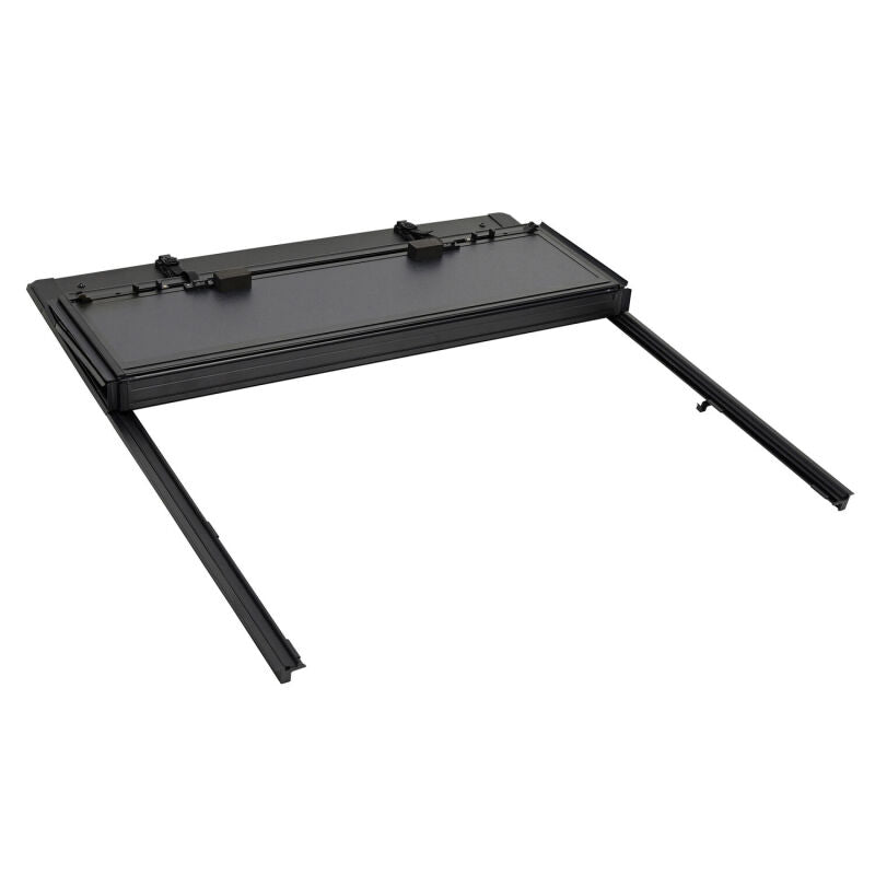 WES Hard Tri-Fold Tonneau Covers - Westin 07-21 Toyota Tundra 5ft 7in Bed Hard Tri-Fold Tonneau Cover - Black