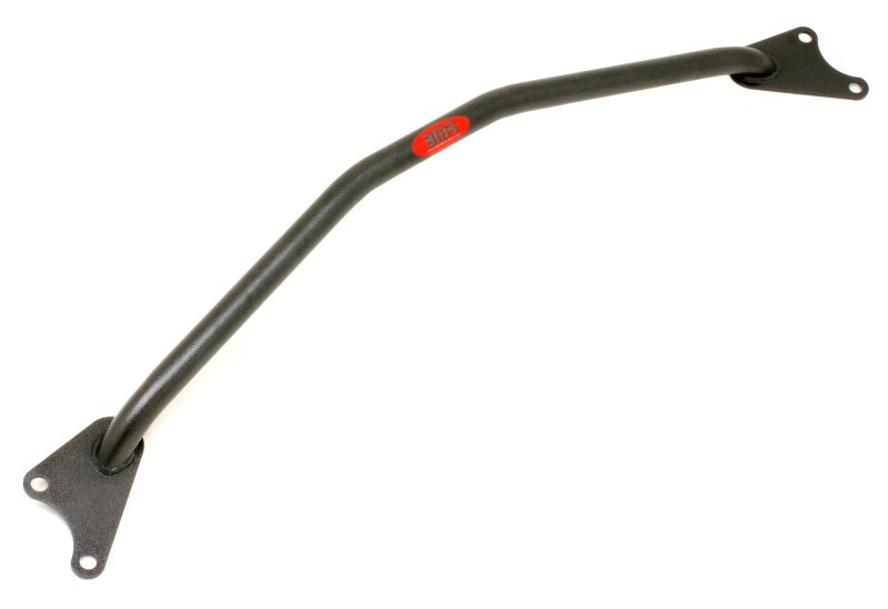 BMR Strut Tower Braces - BMR 05-10 S197 Mustang V6 Strut Tower Brace - Black Hammertone