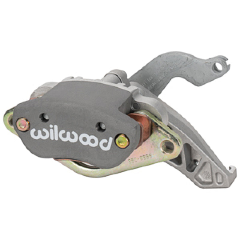 WIL Parking Brake Caliper - Wilwood RH MC4 Mechanical Parking Brake Caliper - 4.75in Bracket - 0.25in Disc - Ty3 Hard Ano