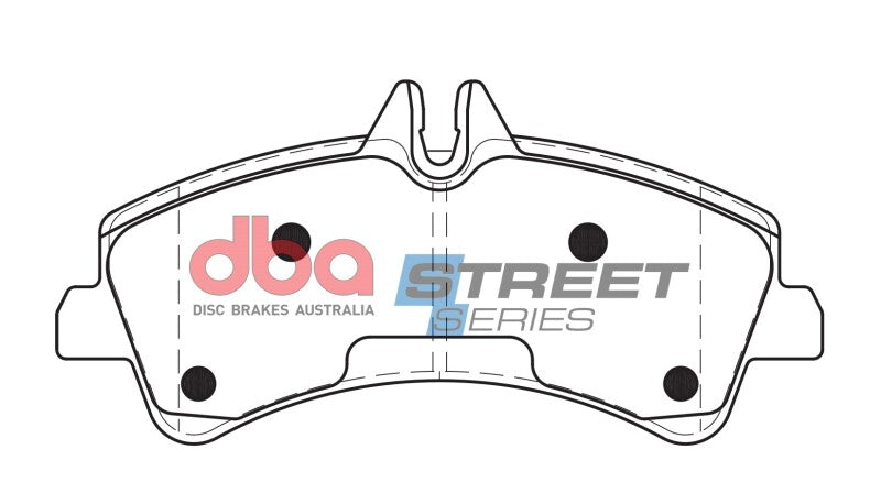 DBA Street Series Brake Pads - DBA 07-09 Dodge Sprinter 3500 DRW Rear Street Series Brake Pads