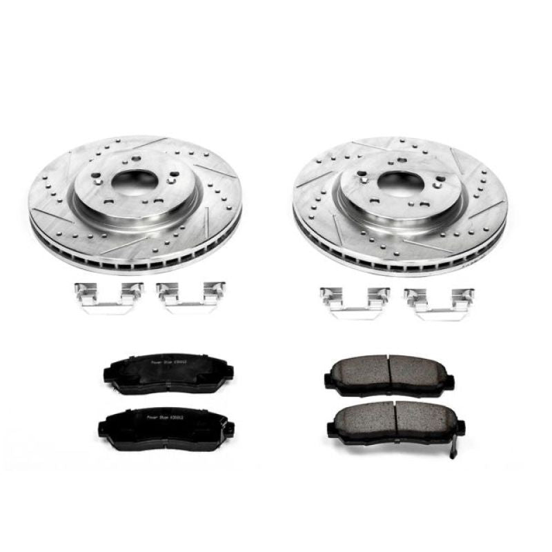 PSB Z23 Evolution Kit - Power Stop 07-12 Acura RDX Front Z23 Evolution Sport Brake Kit