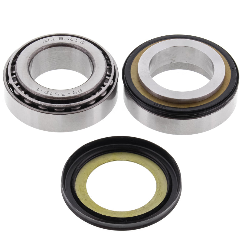 ABR Steering Bearing Kits - All Balls Racing 09-11 Yamaha TMAX XP500 Steering Bearing Kit