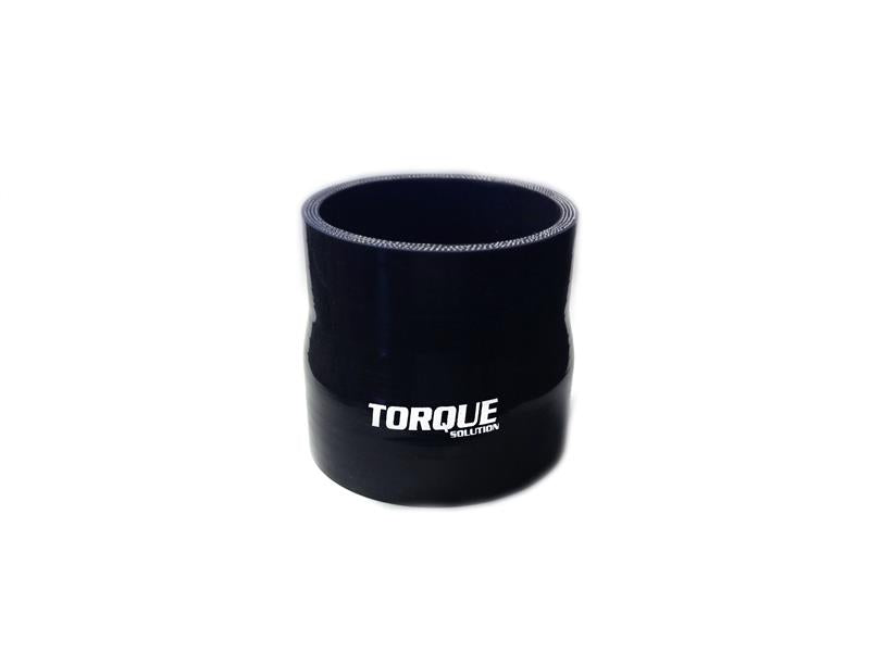 TQS Silicone Couplers - Black - Torque Solution Transition Silicone Coupler: 2.75 inch to 3 inch Black Universal