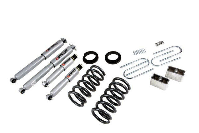 BT Lower Kit w SP Shocks - Belltech LOWERING KIT WITH SP SHOCKS