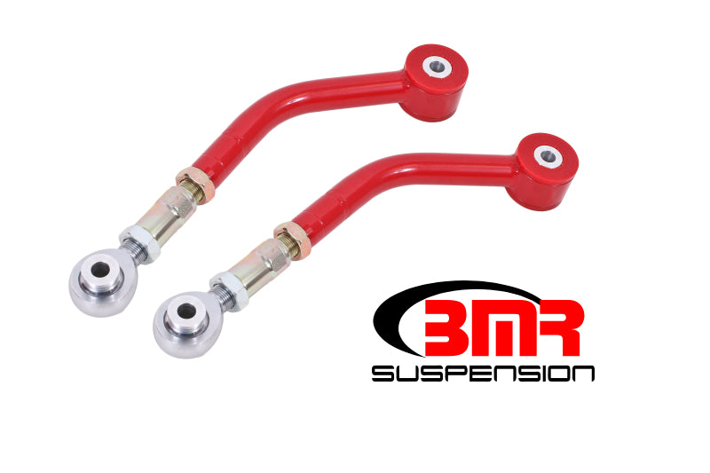 BMR Control Arms - BMR 08-17 Challenger Upper Control Arms On-Car Adj. Rod Ends (Polyurethane) - Red