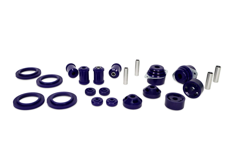 SPR Bushing Kits - SuperPro 67-76 Triumph TR5/250/6 Rear Suspension Kit SS Hardware