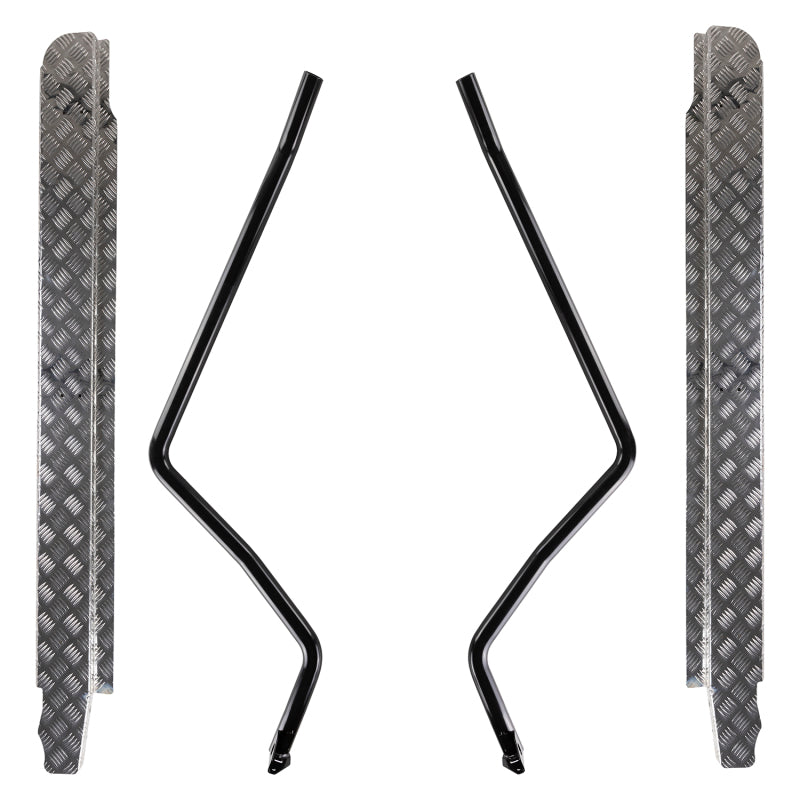 ARB Side Rails/Steps - ARB Deluxe Side Rail & Step 12On 47.6mm