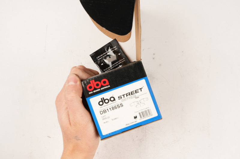 DBA Street Series Brake Pads - DBA 93-98 Subaru Impreza (w/ABS Excl Outback) Rear Street Series Brake Pads