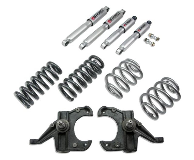 BT Lower Kit w SP Shocks - Belltech LOWERING KIT WITH SP SHOCKS