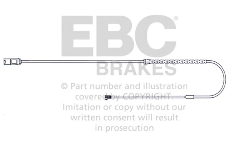EBC Wear Leads - EBC 2010-2014 BMW X5 3.0L Turbo Rear Wear Leads