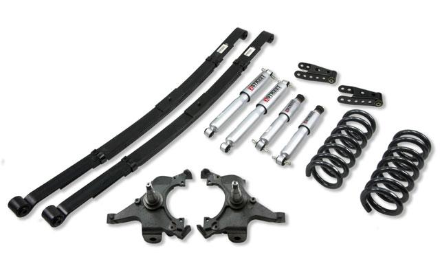 BT Lower Kit w SP Shocks - Belltech LOWERING KIT WITH SP SHOCKS