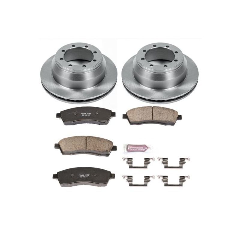 PSB Autospecialty Kit - Power Stop 99-04 Ford F-350 Super Duty Rear Autospecialty Brake Kit