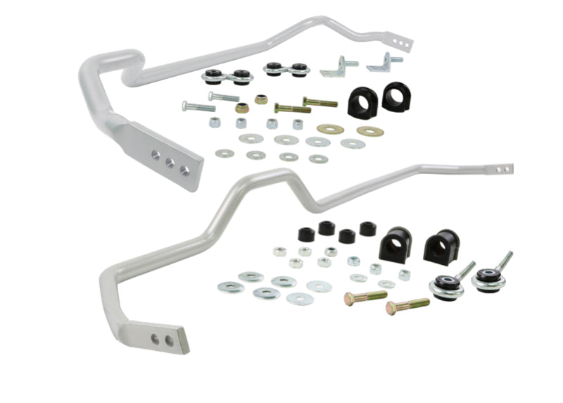 WL Sway Bars - Rear - Whiteline Sway Bar Kit 27mm Front 22mm Rear Adjustable Complete Handling Upgrade
