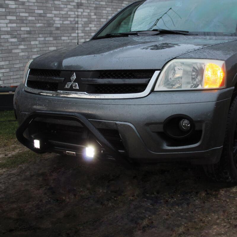 WES Bull Bars - Safari - Westin Safari Light Bar Universal (11.5in mounting depth) - Black