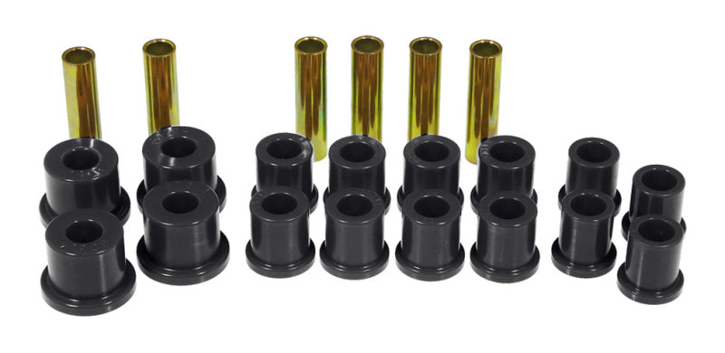 PRO Spring/Shackle Bush- Blk - Prothane 86-08 Ford Ranger Spring & Shackle Bushings - Black