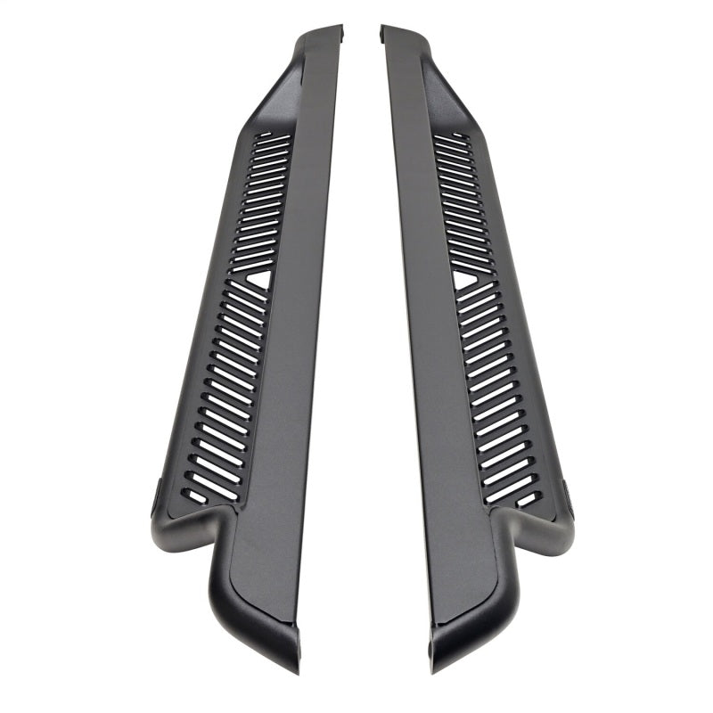 WES Running Boards - Outlaw - Westin 24-26 Toyota Tacoma DC Outlaw Drop Running Boards - Tex. Blk