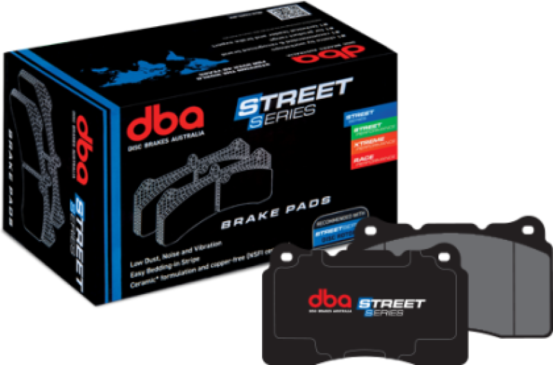 DBA Street Series Brake Pads - DBA 99-09 Honda S2000 Rear Street Series Brake Pad Set