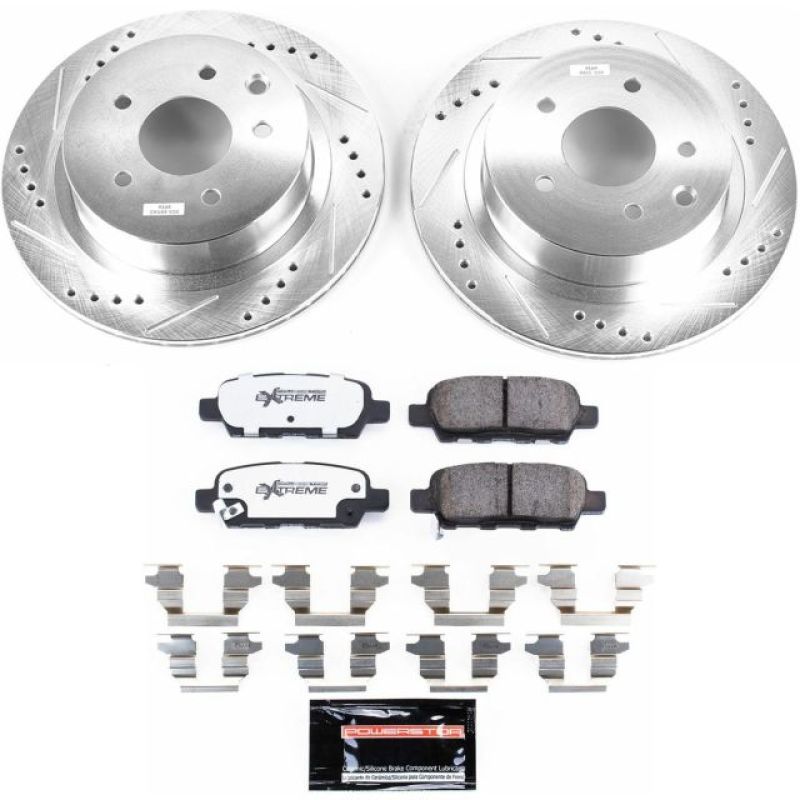 PSB Z26 Street Warrior Kit - Power Stop 14-17 Nissan Juke Rear Z26 Street Warrior Brake Kit