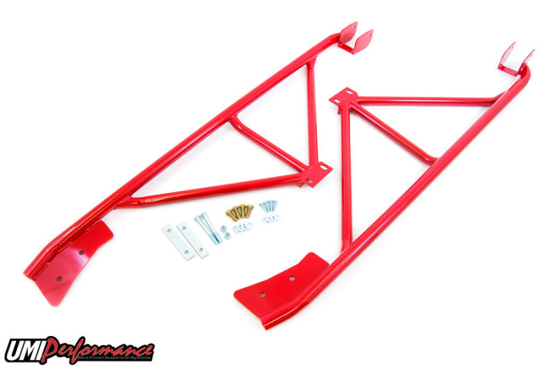 UMI Subrame Connectors - UMI Performance 93-02 GM F-Body 3-Point Subframe Connector Convertible Bolt In