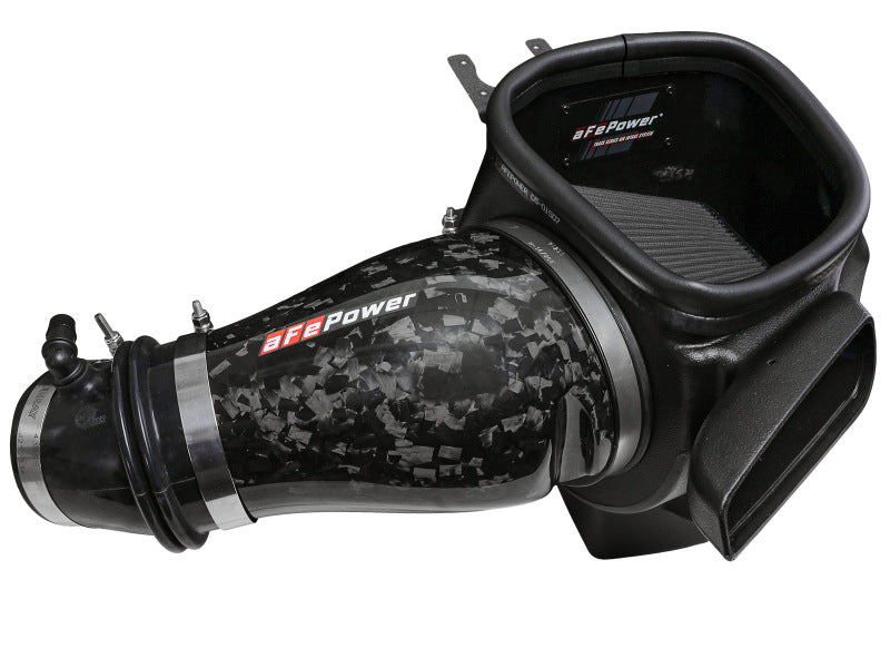AFE Track Series Intake - aFe 2021 Dodge Durango SRT Hellcat Track Series Carbon Fiber Cold Air Intake System w/ Pro 5R Filter
