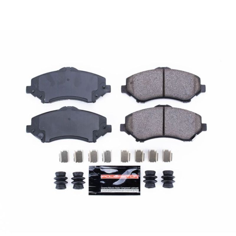 PSB Z23 Evolution Brake Pads - Power Stop 08-16 Chrysler Town & Country Front Z23 Evolution Sport Brake Pads w/Hardware