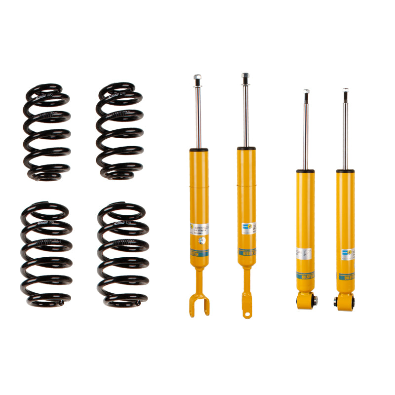 BIL B12 Series Suspension Kits - Bilstein B12 2004 Audi A4 Quattro Avant Front and Rear Suspension Kit