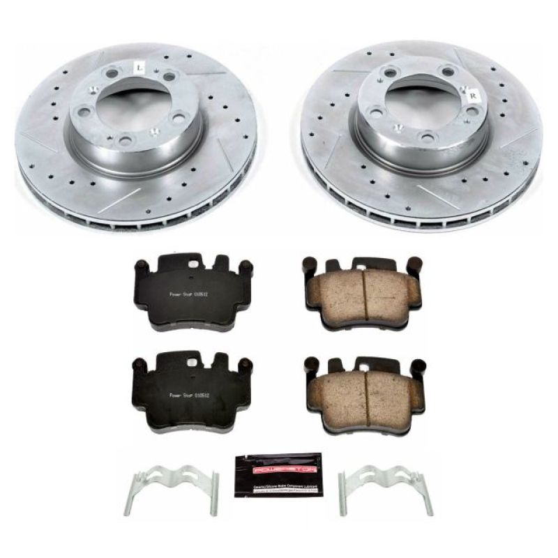 PSB Z23 Evolution Kit - Power Stop 99-05 Porsche 911 Front Z23 Evolution Sport Brake Kit