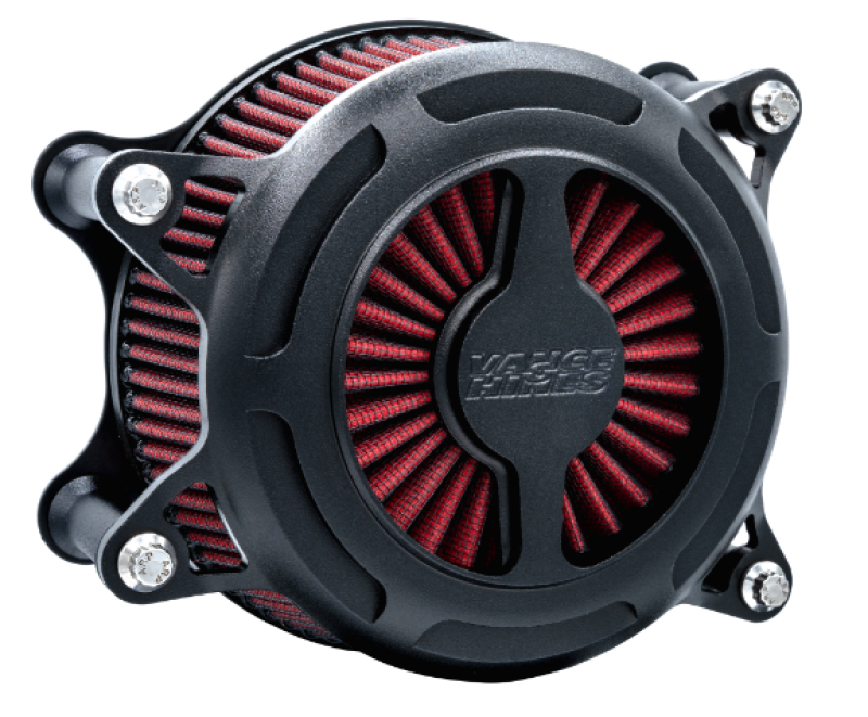 VAH Blade Air Intakes - Vance & Hines HD Touring 08-16 VO2 Blade Air Intake Black