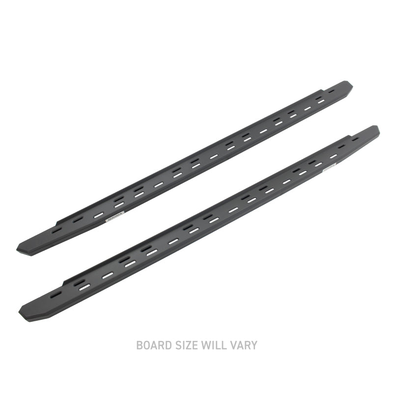 GOR RB30 Slim Running Boards - Go Rhino RB30 Slim Line Running Boards 87in. - Tex. Blk (Boards ONLY/Req. Mounting Brackets)
