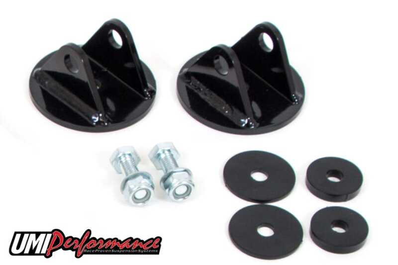 UMI Shock Mounts - UMI Performance 93-02 GM F-Body Competition Upper Front Shock Mounts