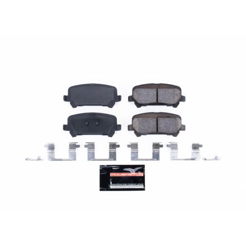 PSB Z23 Evolution Brake Pads - Power Stop 15-19 Chevrolet Colorado Rear Z23 Evolution Sport Brake Pads w/Hardware