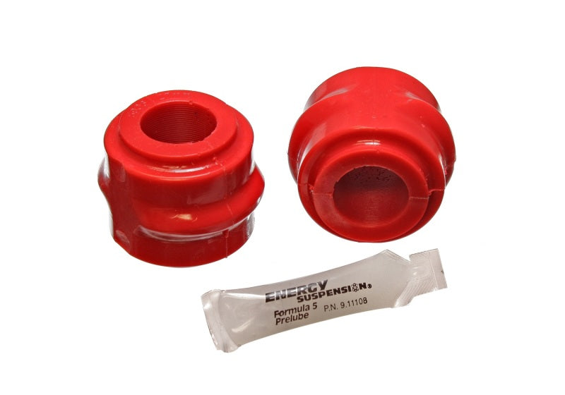 ES Sway Bar Bushings - Red - Energy Suspension Dodge 08-10 Challenger/ 07-10 Charger/05-08 Magnum RWD Red 30mm Frt Sway Bar Bush