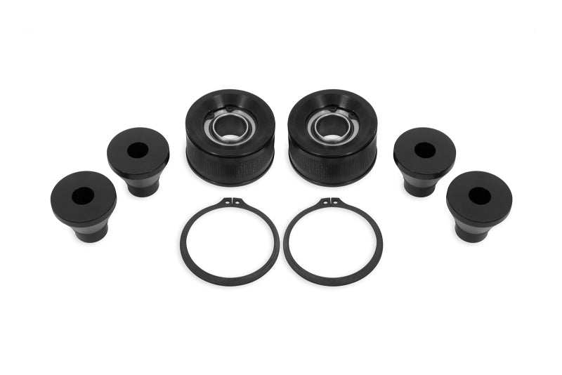 BMR Suspension Arm Kits - BMR 15-18 Ford Mustang S550 Bearing Kit Front Radius Rod - Black Anodized