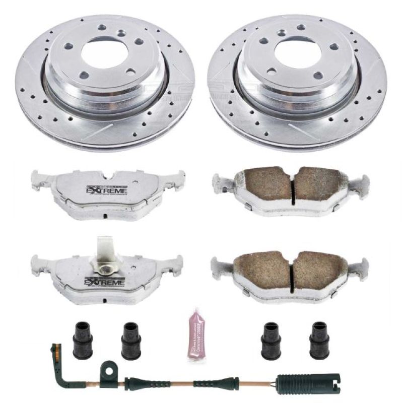 PSB Z26 Street Warrior Kit - Power Stop 01-03 BMW 525i Rear Z26 Street Warrior Brake Kit