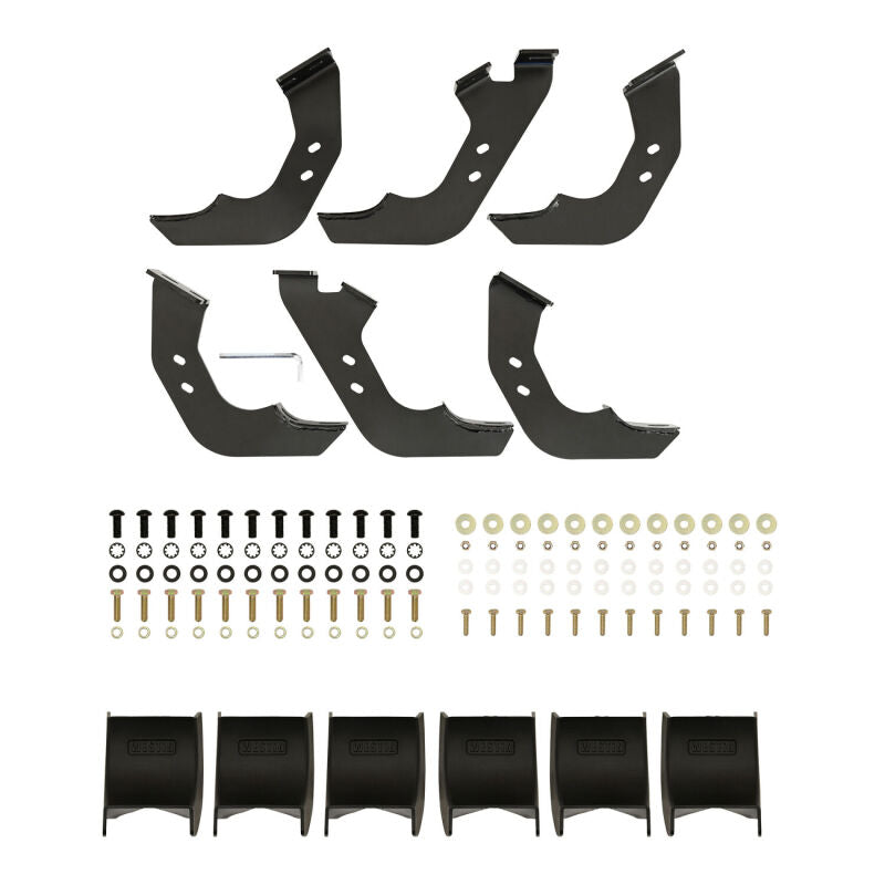 WES Nerf Bars - PRO TRAXX 5 - Westin 2025 Toyota 4Runner PRO TRAXX 5 Oval Nerf Step Bars - Semi-Gloss Black
