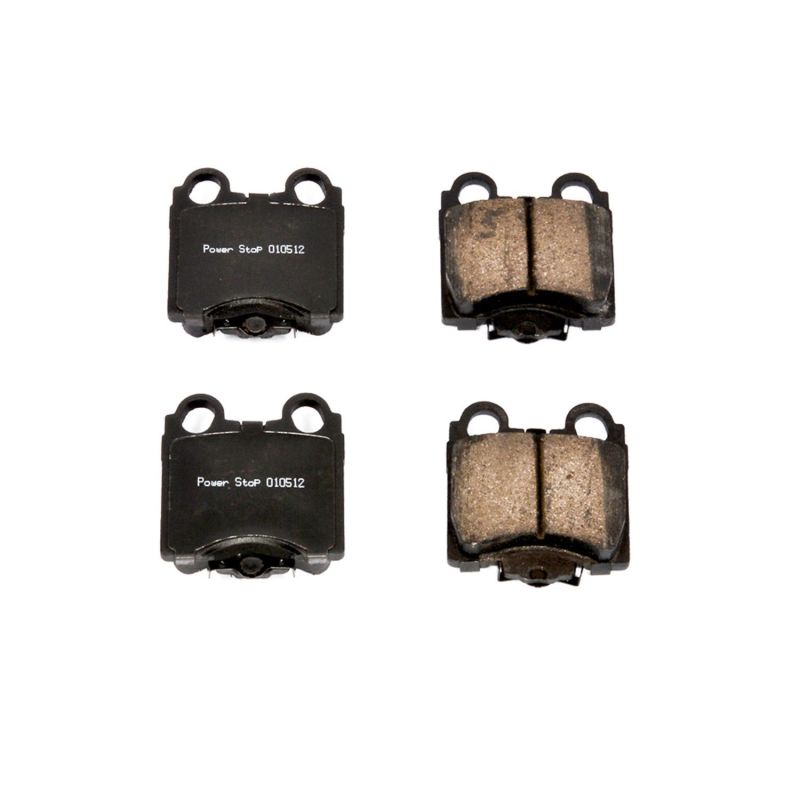 PSB Z16 Evolution Brake Pads - Power Stop 98-05 Lexus GS300 Rear Z16 Evolution Ceramic Brake Pads