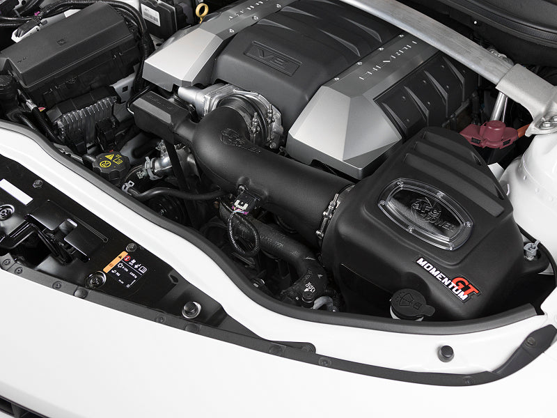 AFE Momentum GT Cold Air Intakes - aFe Power 13-15 Chevrolet Camaro SS V8-6.2L Pro DRY S Cold Air Intake System