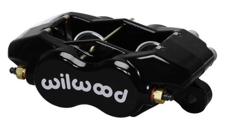 WIL Dynalite Caliper - Wilwood Caliper-Forged Dynalite-Black 1.12in Pistons .81in Disc