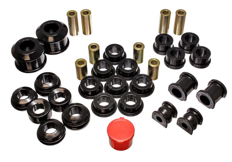 ES Hyper-Flex Sets - Black - Energy Suspension 02-05 Honda Civic Si Black Hyper-Flex Master Bushing Set
