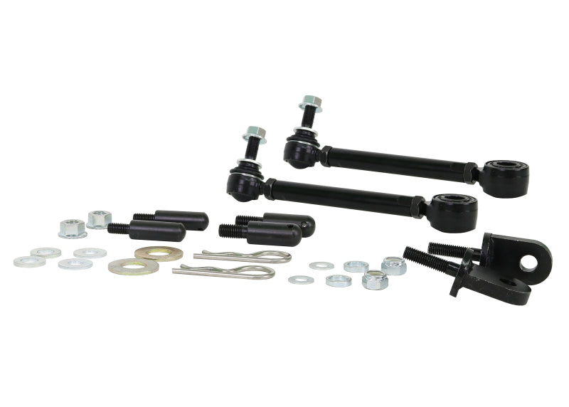 WL Sway Bar Links - Whiteline 98-06 Jeep Wrangler Front Sway Bar Link Kit