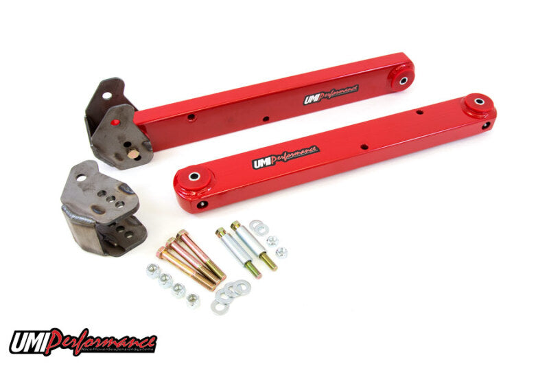 UMI Control Arm Kits - UMI Performance 64-72 GM A-Body Rear Lift Bar Set-Up-Weld-In