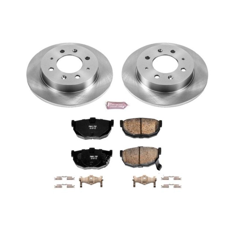 PSB Autospecialty Kit - Power Stop 04-09 Kia Spectra Rear Autospecialty Brake Kit