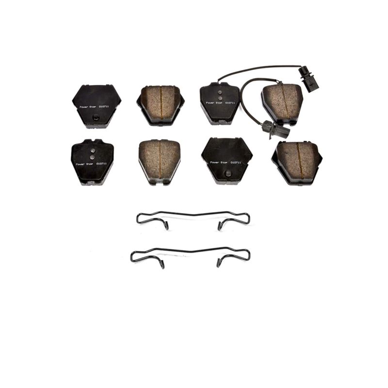 PSB Z17 Evolution Brake Pads - Power Stop 02-04 Audi A6 Front Z17 Evo Ceramic Brake Pad w/Hardware